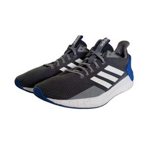 Adidas Questar Ride Cloadfoam DB1344 Gray w/White Stripes Size 13